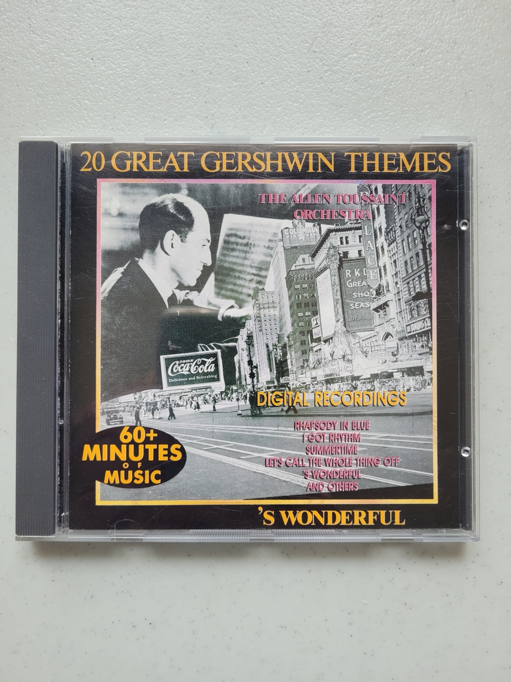 (3 For $15) 20 Great Gershwin Themes CD